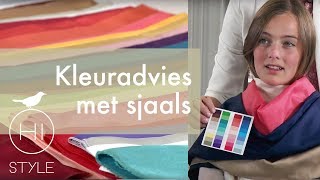 Kleuradvies uitleg en demonstratie kleurenanalyse [upl. by Iznik]