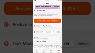 How to REMOVE ADS in MUSI app [upl. by Raycher]