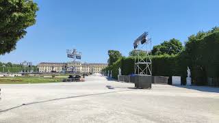 Wiener Philharmoniker Sommernachtskonzert Park Schloss Schönbrunn Sommer Nacht Konzert Wien Vienna [upl. by Hendrick]