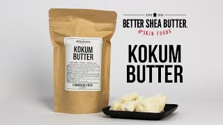 Kokum Butter  Perfect for Soaps  Body Butters  NonComedogenic  Great for Dry Skin [upl. by Janeen50]