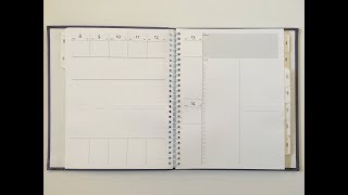 Agendio Weekly Planner Review  Vertical Layout completely custom planner [upl. by Hermie]