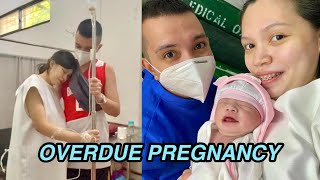 FIRST BABY OVERDUE PREGNANCY  BIRTH VLOG [upl. by Lacee]