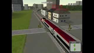 MSTS Pendolino Crash [upl. by Asinet560]