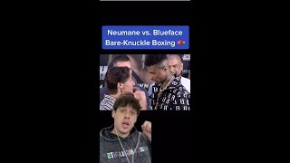 BLUEFACE vs NEUMANE BareKnuckle Boxing 🥊  shorts [upl. by Chick]