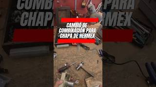 CAMBIO DE COMBINACIÓN PARA CHAPA HERMEX 715  CERRAJERIA RAMOS 🚗🔑 [upl. by Noelani835]