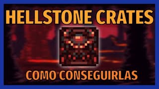 Terraria  Hellstone Crates tutorial [upl. by Cimah671]