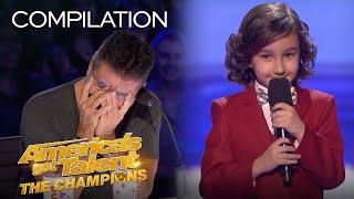 The Very BEST Comedy From JJ Pantano  Americas Got Talent The Champions [upl. by Ardnahsal]