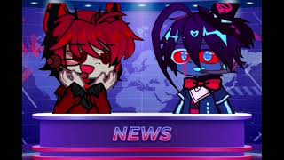 If Alastor Joined the VeesAlastor and Vox Vox x Val Hazbin hotelGacha Life 2 [upl. by Atiugal]