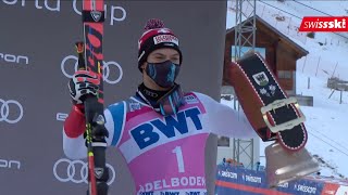 Highlights Riesenslalom Samstag  Adelboden 2021 [upl. by Suiravat234]