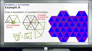 Tessellations Examples Basic Geometry Concepts [upl. by Atiloj]