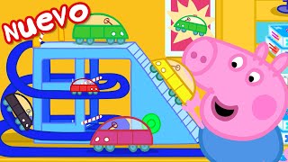 Los Cuentos de Peppa la Cerdita  Aparcamiento de la Juguetería  NUEVOS Episodios de Peppa Pig [upl. by Puiia]