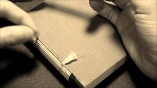 Bookbinding 101 Prior to Case Making [upl. by Rodablas]