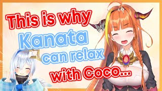 Kiryu Coco and Kanata TeeTee  Why is PPT is completely at ease around Kaichou Eng Sub  Hololive [upl. by Lindemann436]