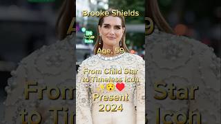 Brooke Shields Then and Now antesedepois beforeandafter brookeshields hollywood [upl. by Currier991]