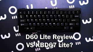 A New Budget Contender  KBDfans D60 Lite Review [upl. by Atinav]