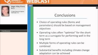 WRF Webcast Reservoir Management for Supply Planning and Water Quality [upl. by Tuck131]