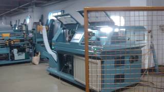 LRPSLINE Fully Automatic Pocket Spring Units Production Line [upl. by Ahsilad]