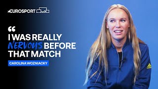 Wozniacki Grand Slam Journey One of those matches Ive tried to leave behind  Eurosport Tennis [upl. by Intihw]