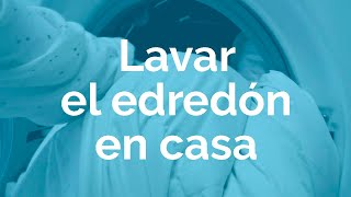 LAVAR LOS EDREDONES EN CASA [upl. by Annaehs]