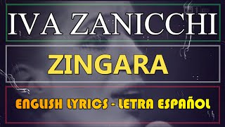 ZINGARA  Iva Zanicchi Winner Sanremo 1969 Letra Español English Lyrics Testo Italiano [upl. by Nirot]