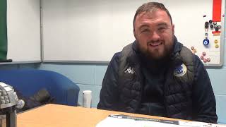 CFCTV Calum McIntyre prematch Curzon Ashton h [upl. by Weinman]