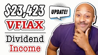 VFIAX Dividend Income Report 23423 Index Fund  Jan 2021 [upl. by Nagar]