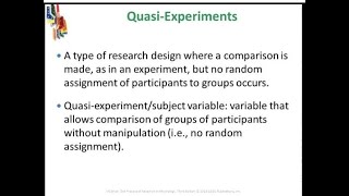 Research Design  Quasi Experimental Design  Definition Types amp Examples [upl. by Garvin]