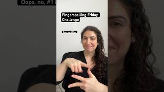 ASL fingerspelling receptive practice [upl. by Lannie]