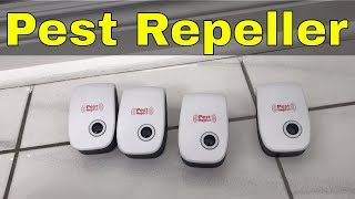 Ultrasonic Pest Repeller ReviewPlugs Into A Wall Outlet [upl. by Ashatan]