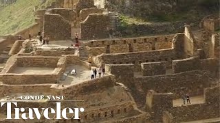 Know Machu Picchu Check Out the Ancient Ruins of Ollantaytambo  Condé Nast Traveler [upl. by Ayekin]