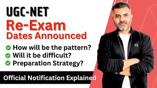 UGCNET Reexam dates are out  What will be the pattern and difficulty level  Kumar Bharat [upl. by Mahoney416]