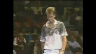 Masters 1989 SF Edberg vs Lendl [upl. by Lonny666]