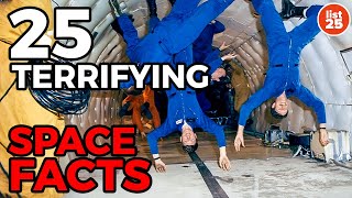 25 Space Facts That Will Both TERRIFY And AMAZE You [upl. by Llerad]