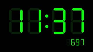 Ticking Digital Clock [upl. by Fiore]