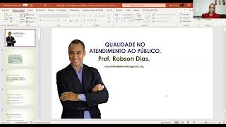 Aula Sobre Qualidade no Atendimento ao Público [upl. by Aikemet]