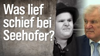 Was lief schief im Leben von Horst Seehofer  extra 3  NDR [upl. by Atnad]