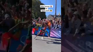 🇳🇱 hassen vs 🇪🇹 assefa parisolympics2024 አረንጓዴውጎርፍ sifanhassan tigistassefa athletics marathon [upl. by Noseimaj]