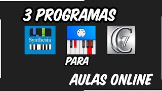 Synthesia Midicolous  Chordie App  Programas para aulas online [upl. by Edelstein938]