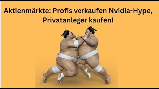 Aktienmärkte Profis verkaufen NvidiaHype Privatanleger kaufen Videoausblick [upl. by Oiretule971]