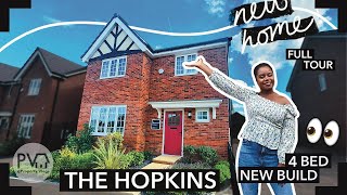 Touring a FANTASTIC Detached 4 Bed Spacious New Build House UK  Bloor Homes The Hopkins Show Home [upl. by Koren57]