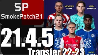 Smoke Patch v4 PES 2021 PC And Option Files 2023 Easy Tutorial Install And Download [upl. by Nepil]