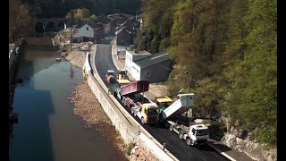 La N61 tient à nouveau la route à Pepinster [upl. by Guild]