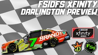 FSi DFS NASCAR DFS Speculation Picks Show Xfinity Series Sports Clip Haircuts 200 at DARLINGTON [upl. by Yard]