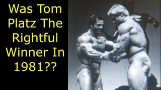 Is Tom Platz The Uncrowned 1981 Mr Olympia Champion [upl. by Rochemont97]