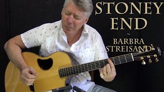 Stoney End  Barbra Streisand  Fingerstyle Guitar Solo [upl. by Eniar357]