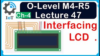 OLevel M4 R5  IOT Practical  Interfacing LCD With DHT Sensor  Lecture 47  UPCISS [upl. by Yenots]