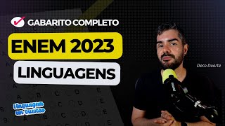 🚀 Gabarito ENEM 2023 COMPLETO PRELIMINAR  TODAS as questões de Linguagens com espanhol [upl. by Ogdon864]