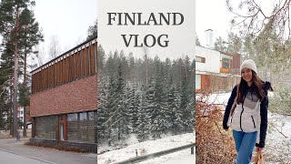 Finland Vlog Visiting the Works of Alvar Aalto [upl. by Ilat683]