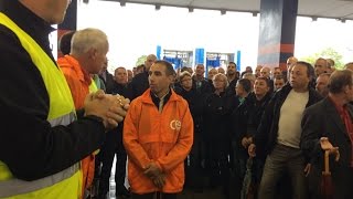 Bus et tram à Angers  reprise du travail ce mercredi à midi [upl. by Llekcir]