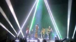 LIVE Rihanna amp Klaxons  Golden Umbrella Brit Awards 2008 [upl. by Aelat]